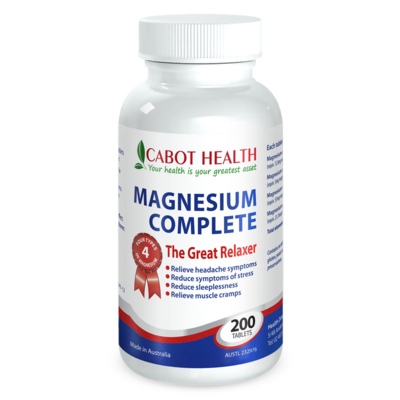 Magnesium Complete 200 Tablets