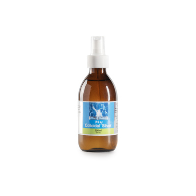 Topical Colloidal Silver Spray 200ml – Natural Antibacterial Support